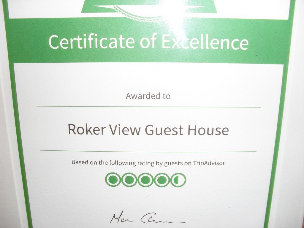 Roker View Guest House Sunderland  Dış mekan fotoğraf